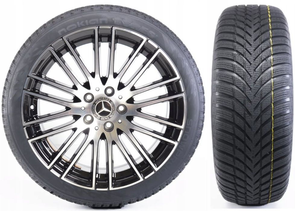 Koła Zimowe 18" 5X112 Oryginał Mercedes Eqa Mercedes Eqb + Tpms
