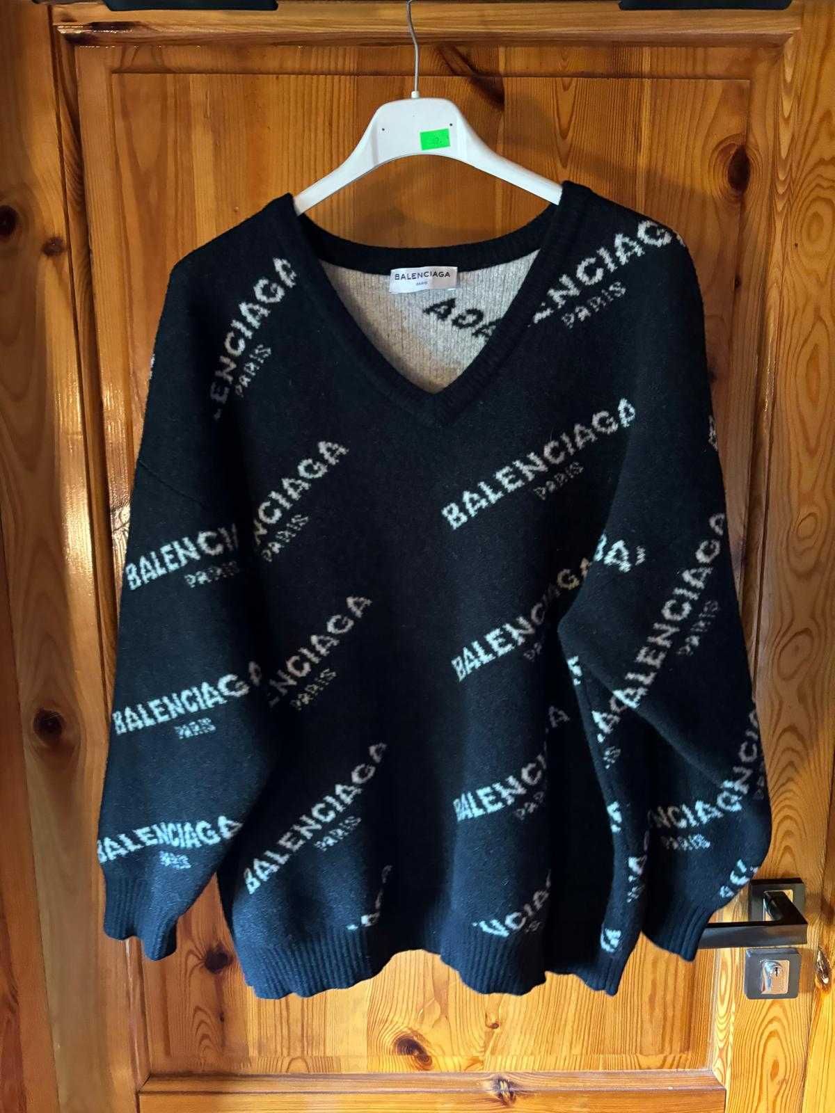 Sweter Balenciaga Paris Oryginał