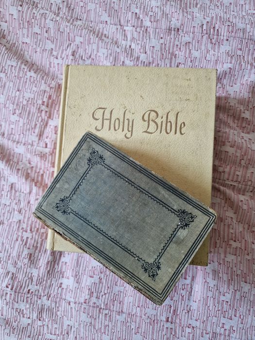 Conjunto de 2 Bíblias: Holy Bible e Bíblia Sagrada