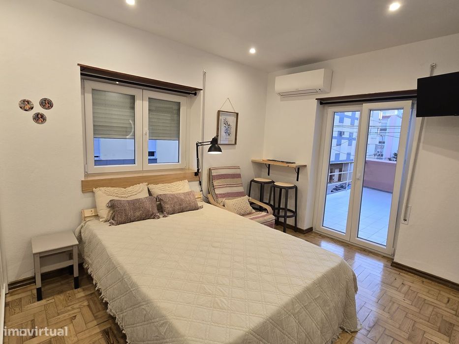 Arrenda-se estudio novo no centro de Castelo Branco