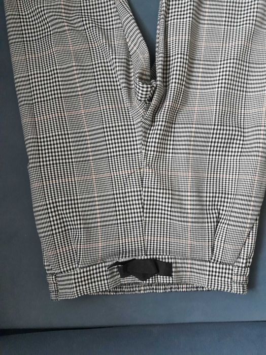 Spodnie w kratkę H&M 158