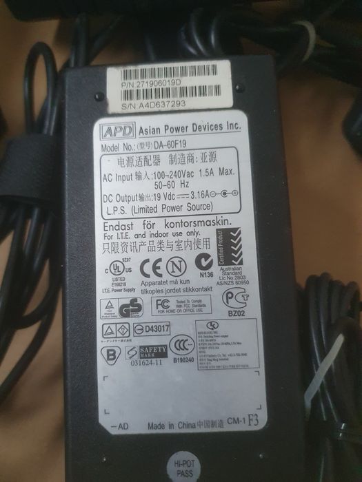 Fontes de alimentação diversas