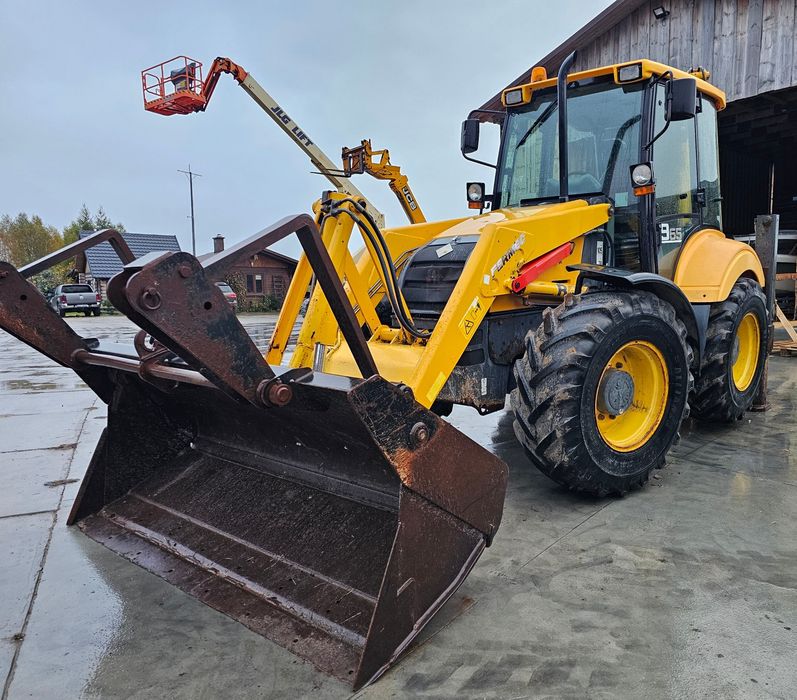 Koparko-ładowarka FERMEC 965RCS 4x4 teleskop klima joy (JCB 4cx] widły