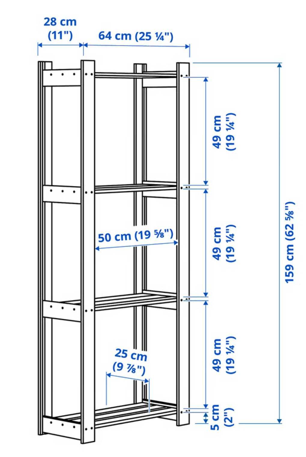 Cómoda + Estante IKEA
