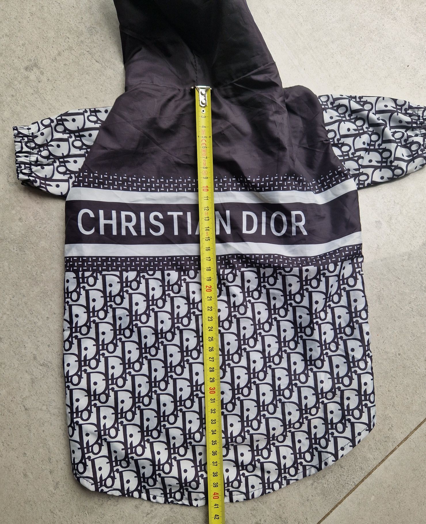 Kurtka przeciwdeszczowa dla psa Dior r. XL ubranko