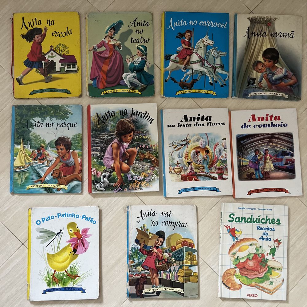 Livros ANITA Verbo Infantil