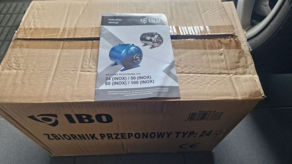 Zbiornik przeponowy 24 l IBO