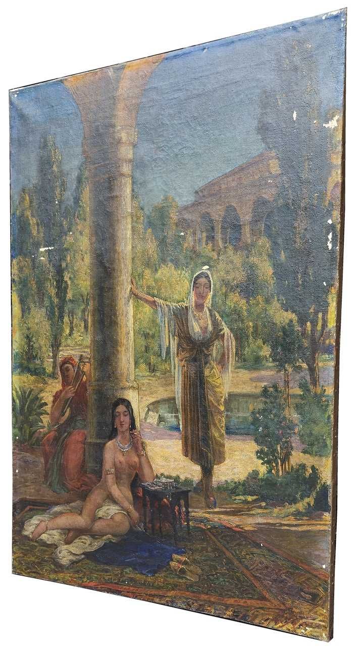 Harem obraz polskiego autora przeł. XIX/XX w.