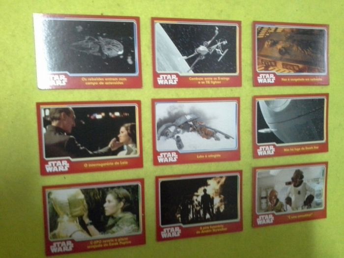 160 cartas STAR WARS