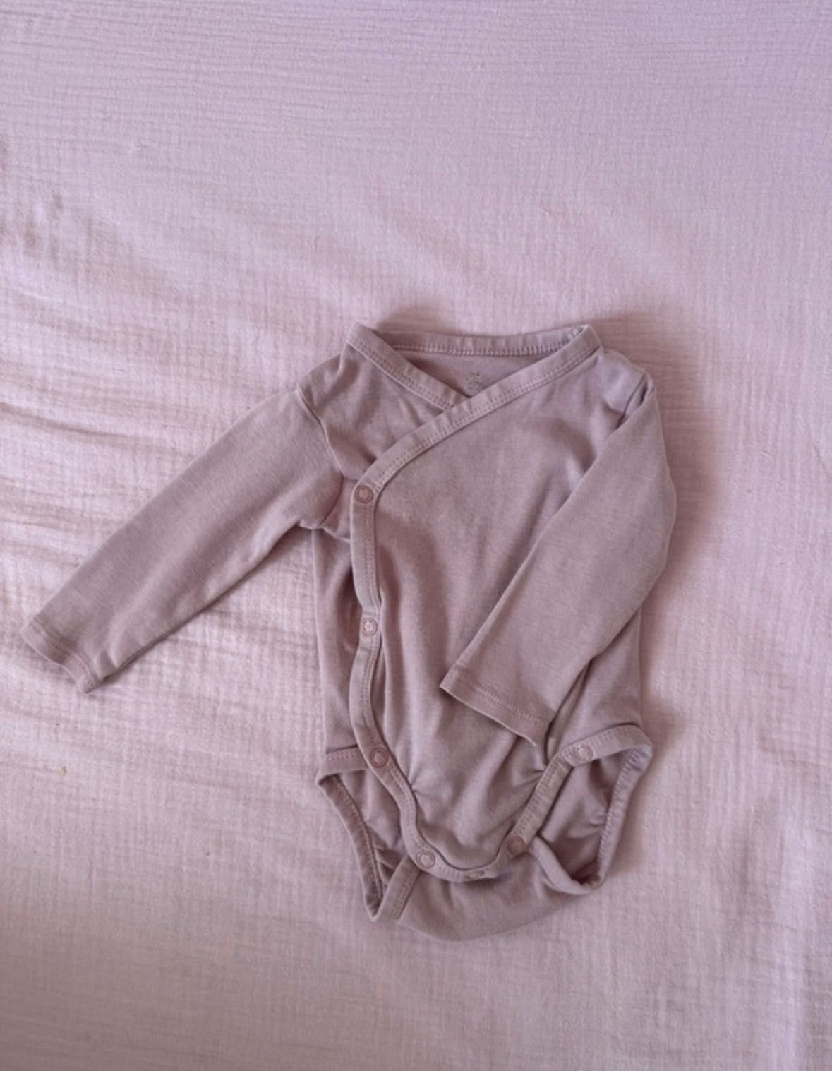 3 szt body bawełna organiczna H&M r. 62