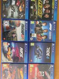 Gry samochodowe wyścigi Ps4 slim Pro Ps5 nfs f1 ride gp