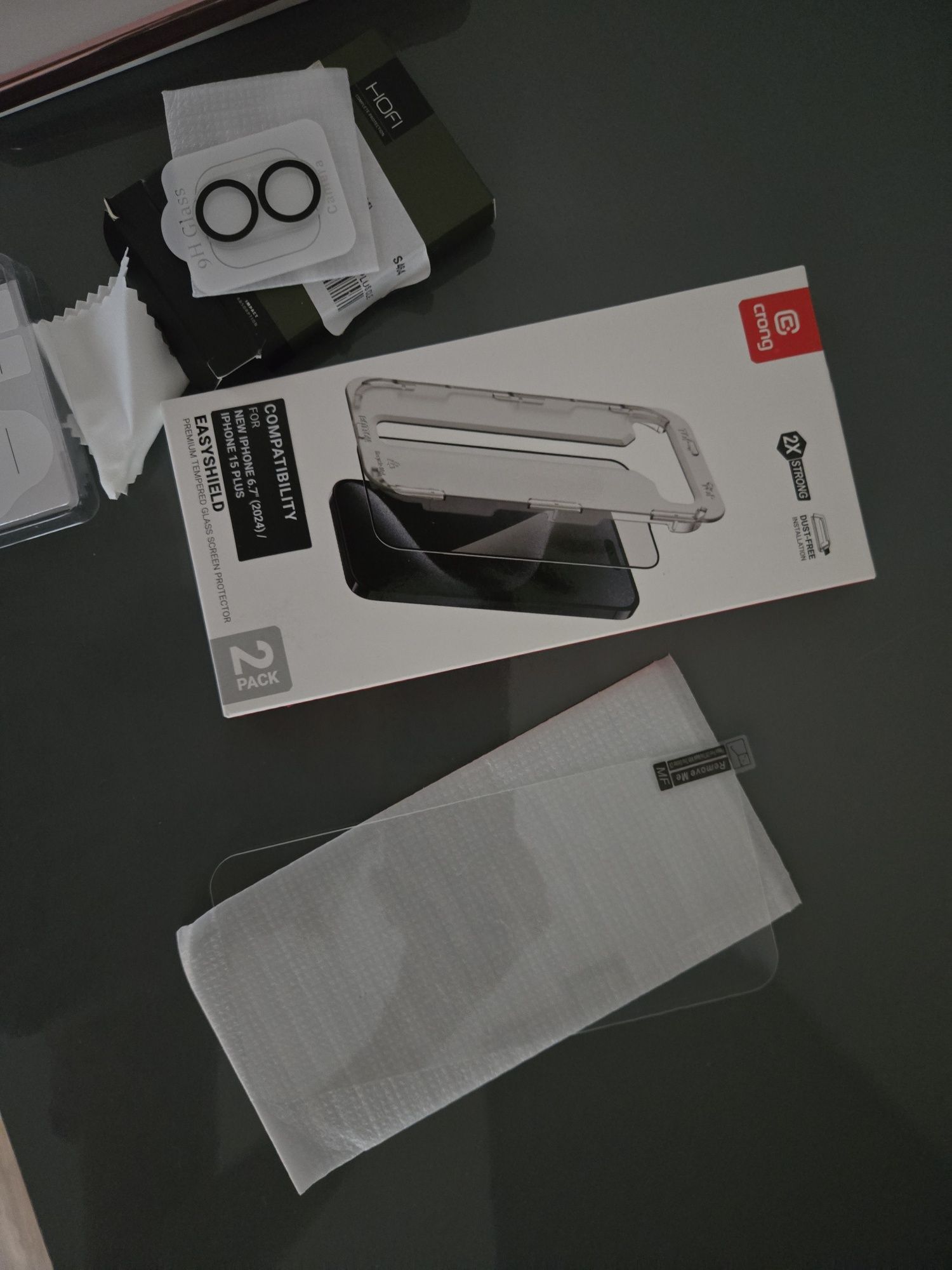Zestaw zabezpieczający Iphone 16 Plus