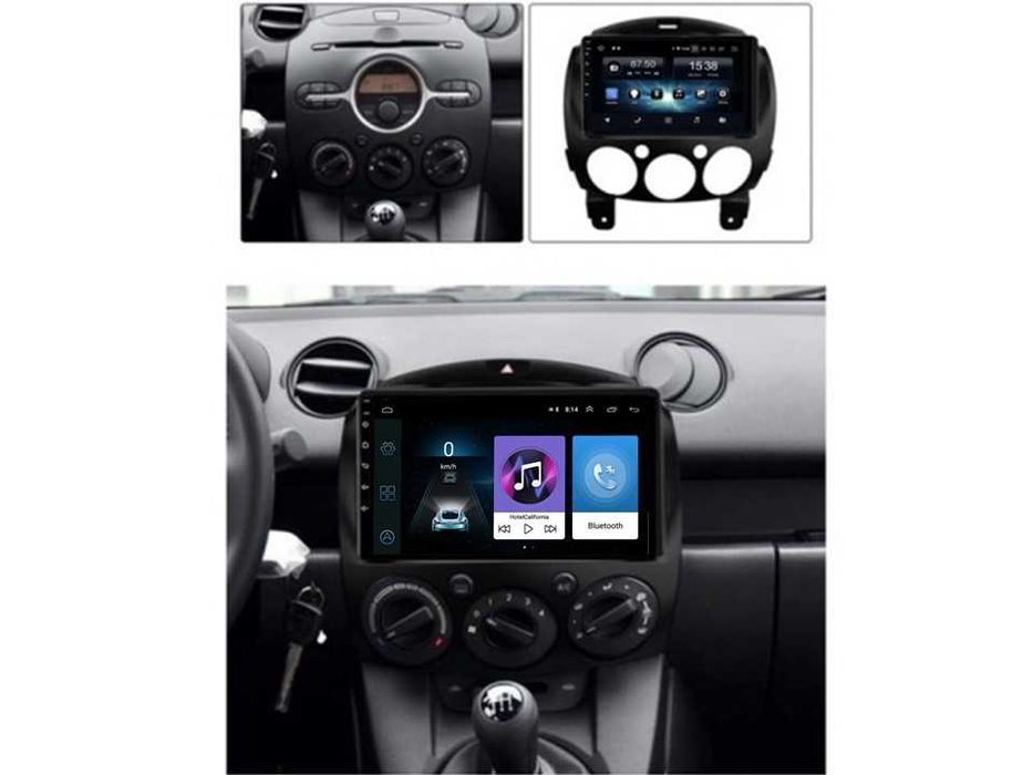 Radio samochodowe Android Mazda 2 (9") 2007.-2014