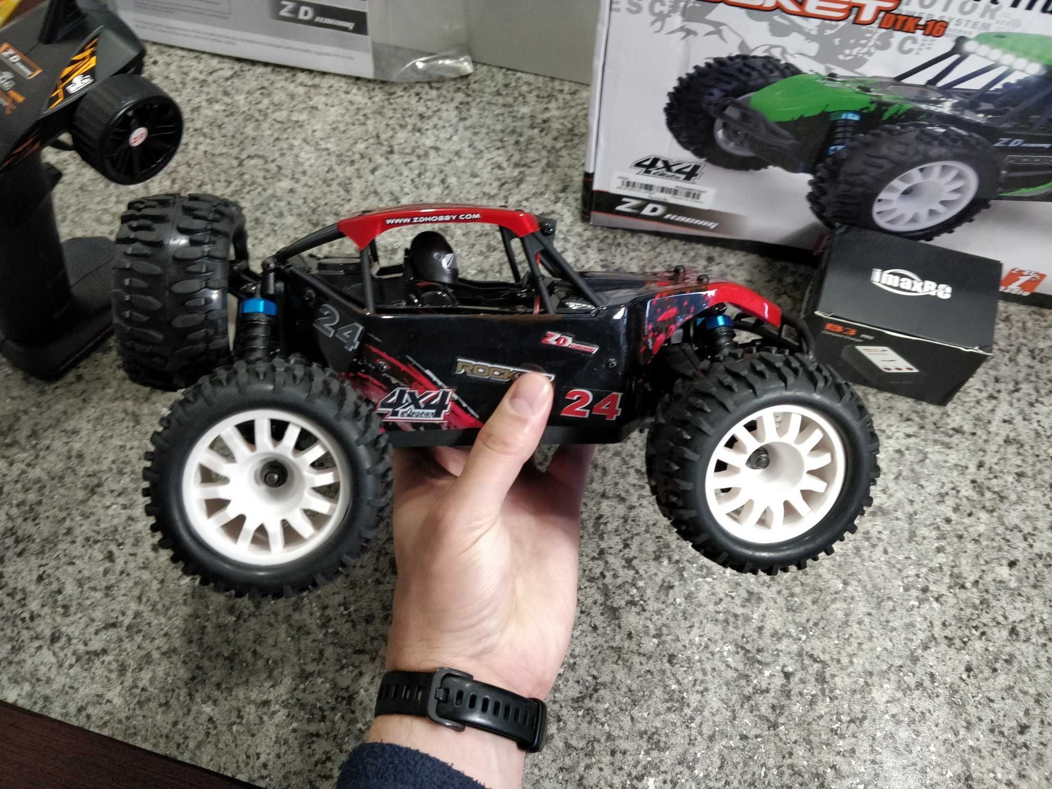 RC машинка ZD Racing Rocket MT Brushless траггі безколлекторна Нова