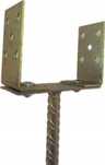 Podstawa słupa regulowana 0-150mm długość 300mm pręt 19cm