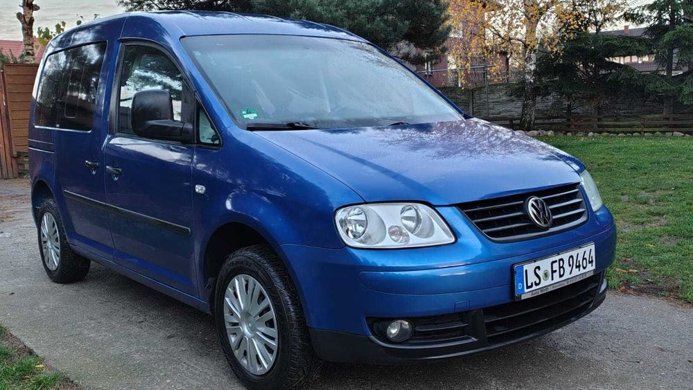 Volkswagen Caddy FAMILY 7osobowy 1.6MPI 102KM sprowadzony PO OPŁATACH!