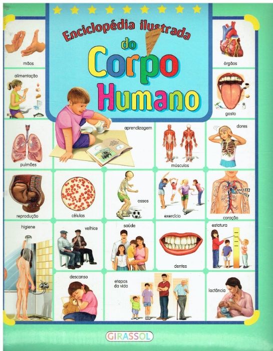 9809 Enciclopédia Ilustrada do Corpo Humano de Ana Montero;/ PNL