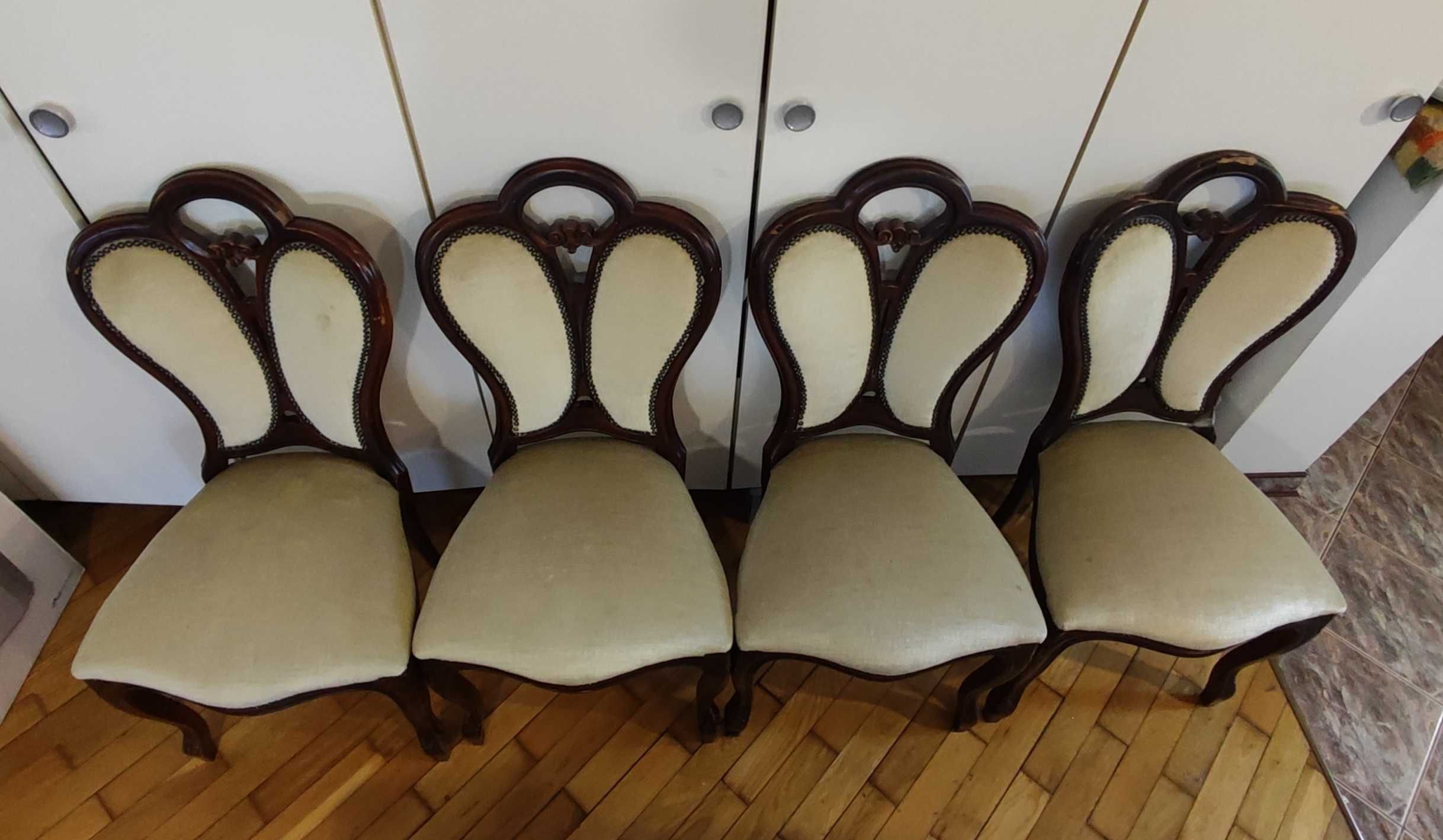 Krzesła stylizowane 4 sztuki