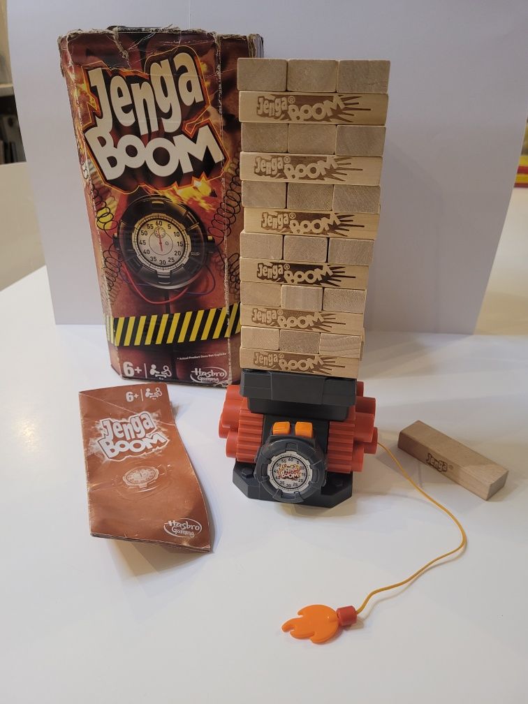 JENGA BOOM tykająca bomba gra HASBRO