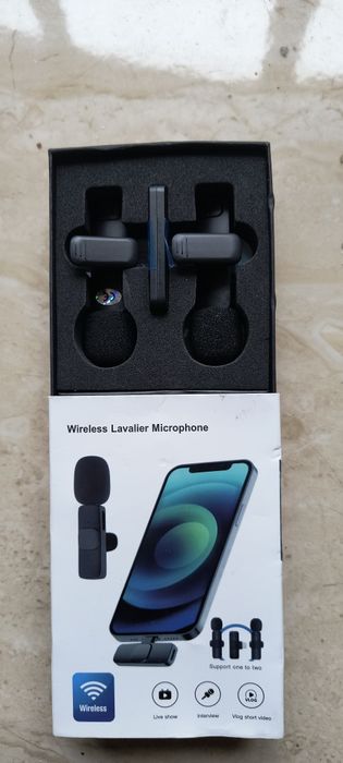 Microphone Wireless Lavalier