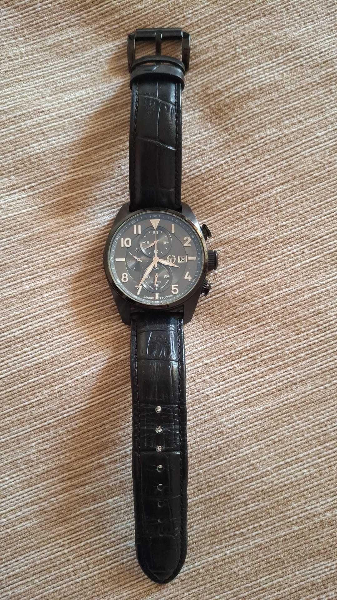 Relógio Cronógrafo Field Pilot Sérgio Tachinni c mov Seiko quartz