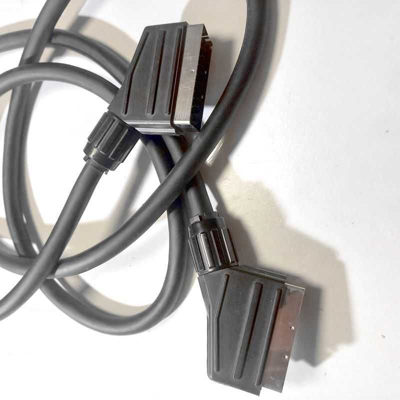Kabel EURO SCART 1,5m Dekoder Tuner TV DVD VHS