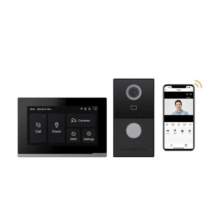 Videoporteiro Nivian com Acesso Remoto + Instalação opcional