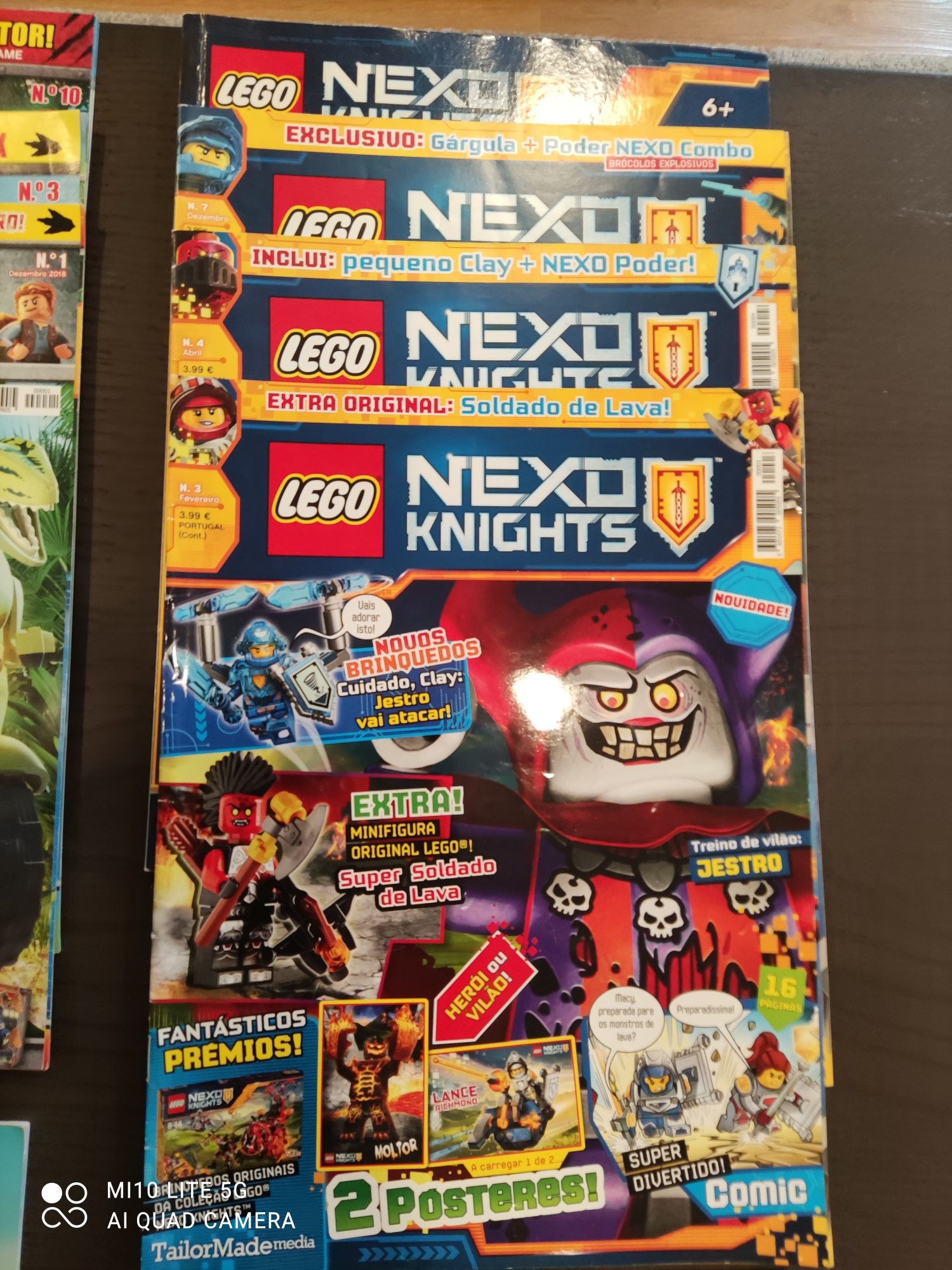 Revistas LEGO variadas