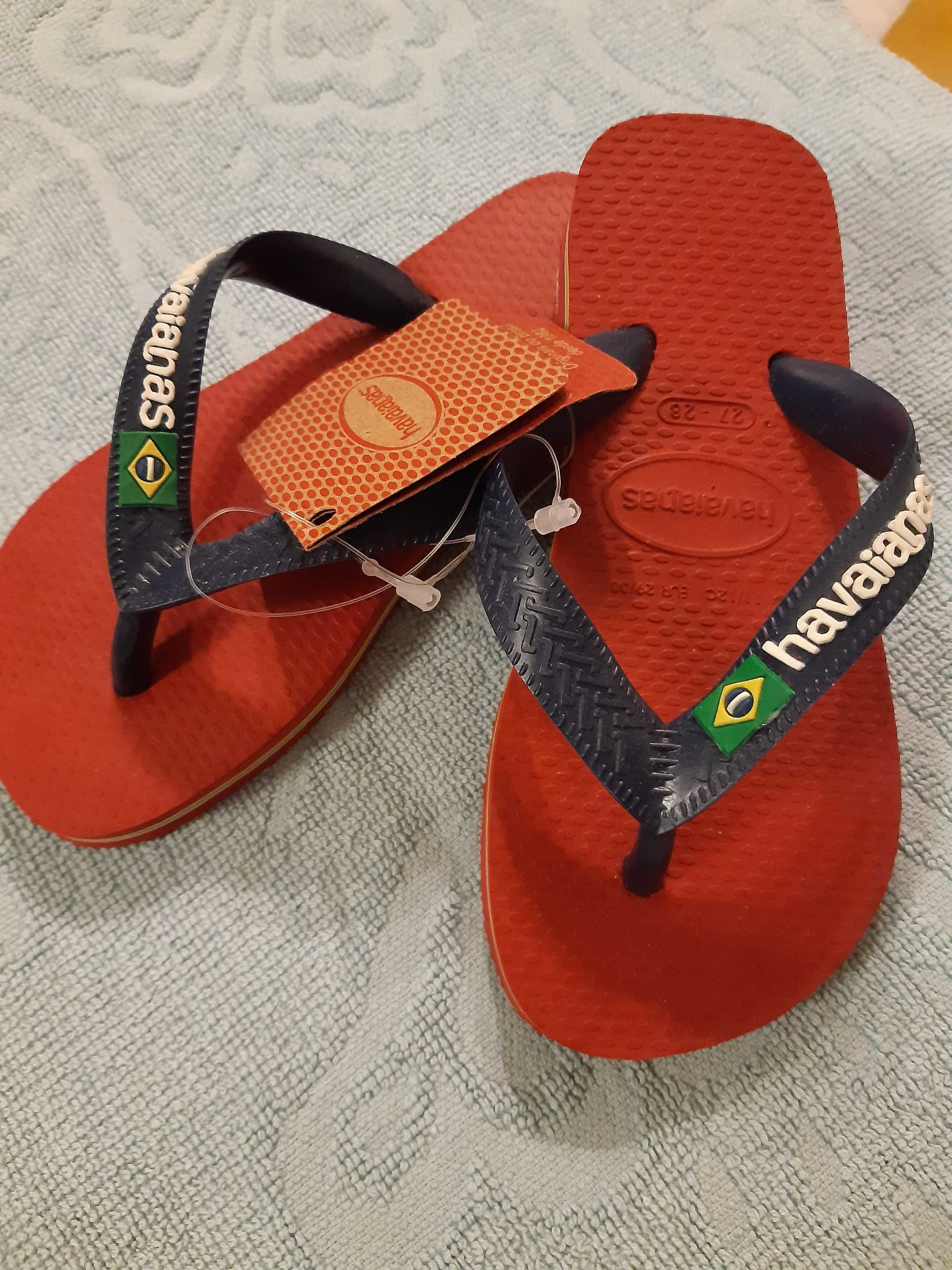 Klapki Havaianas nowe r. 27-28