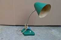 Lampka warsztatowa lampa biurkowa z prl