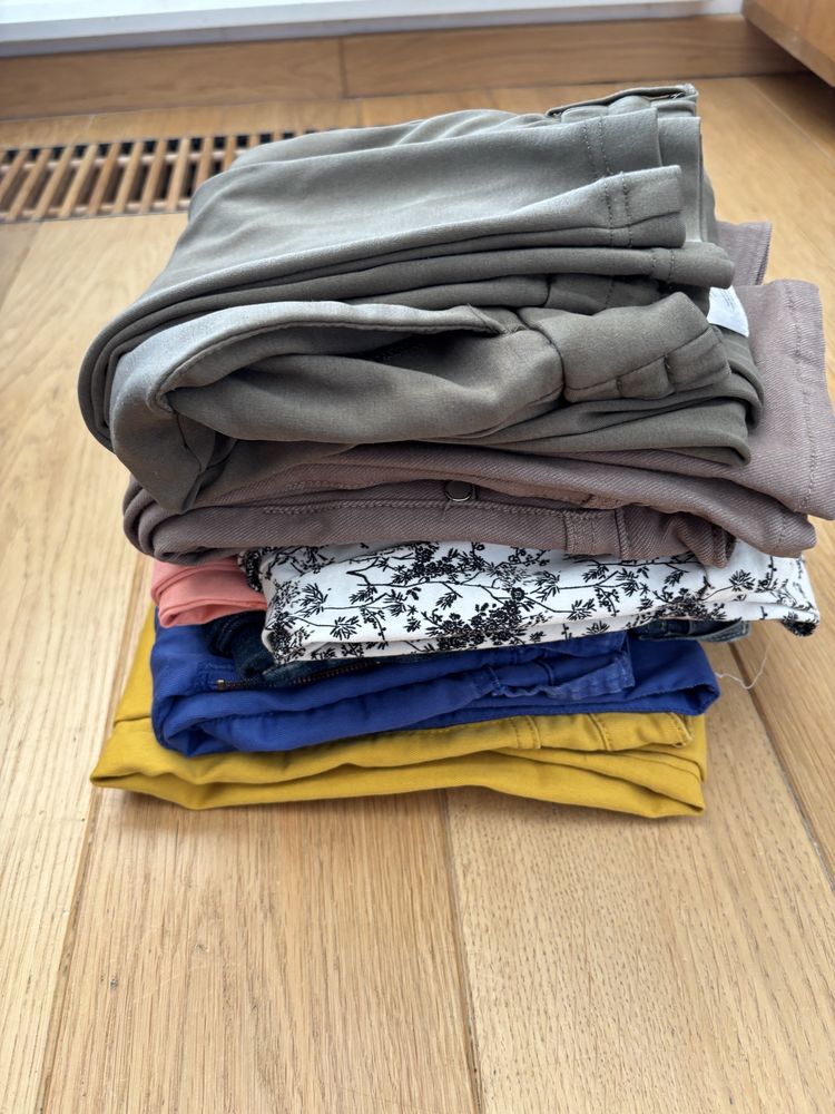 Zestaw 7 par damskich długich spodni skinny rozmiar XS Levi’s only H&M