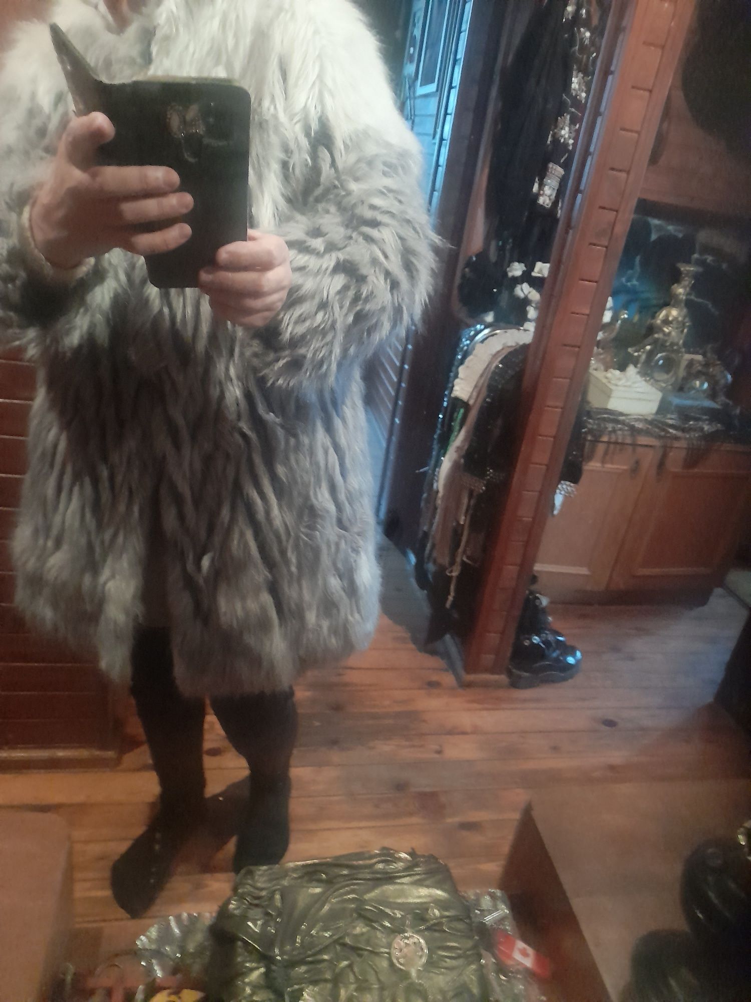 Futro  piękne ciepłe