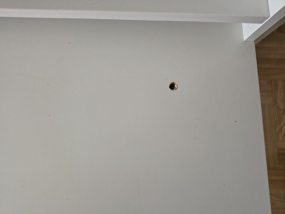 Biurko ikea, z nakładka