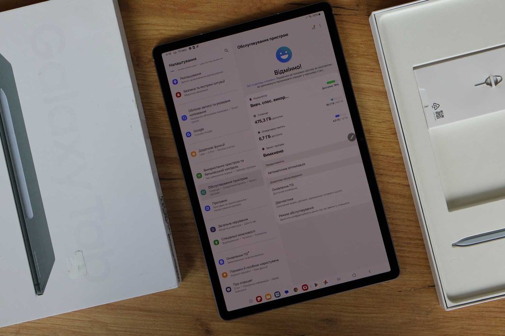 Новий Samsung Galaxy Tab S10+ Plus 12,4" SM-X820 512Gb / 12Gb Gray