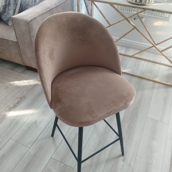 Hoker glamour welur beige