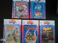 5 DVD histórias infantis