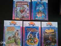 5 DVD histórias infantis