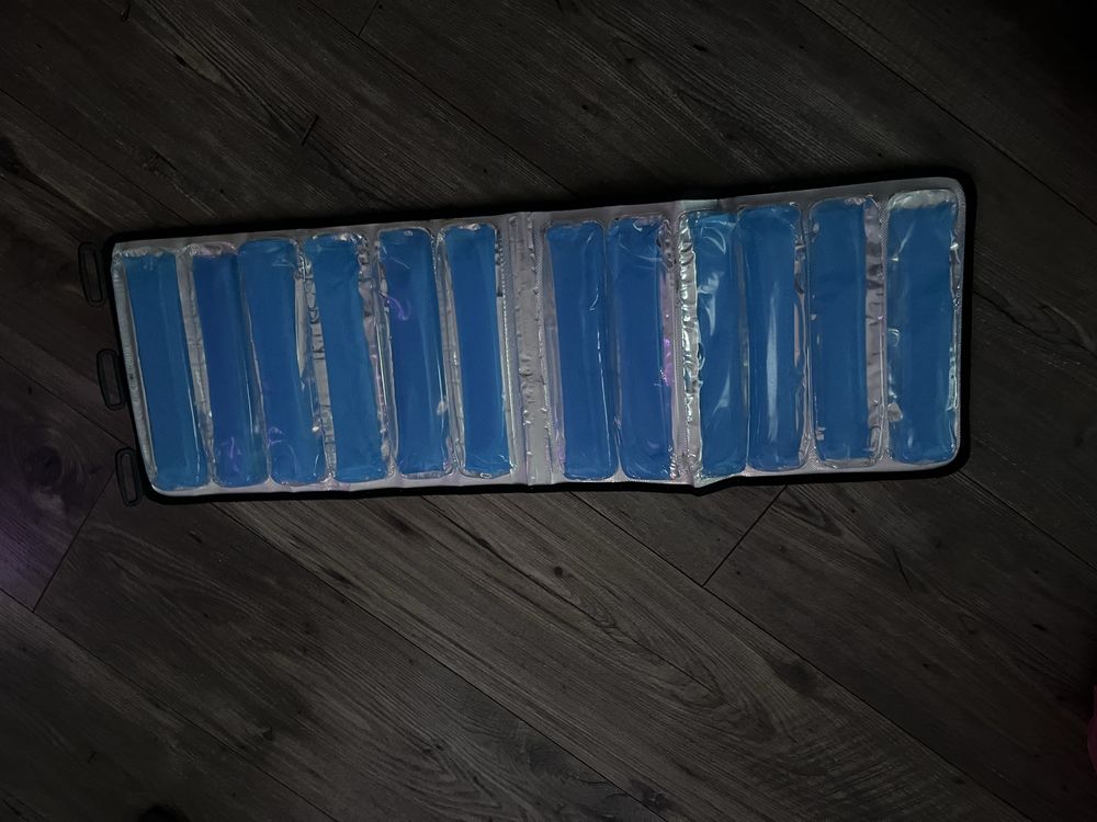 Chill pack chlodzacy żelowy plaster na beczke.