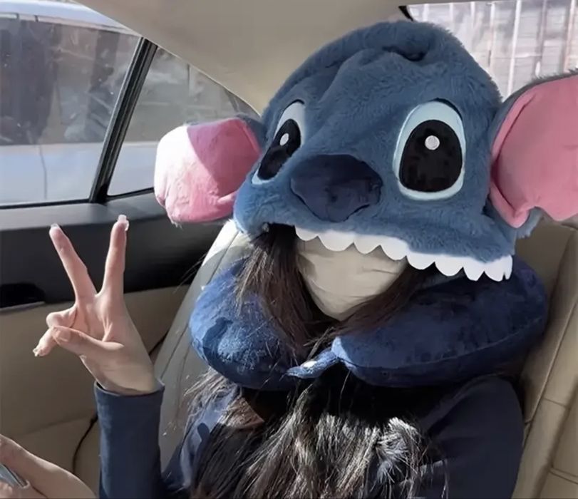 Poduszka podrozna stitch