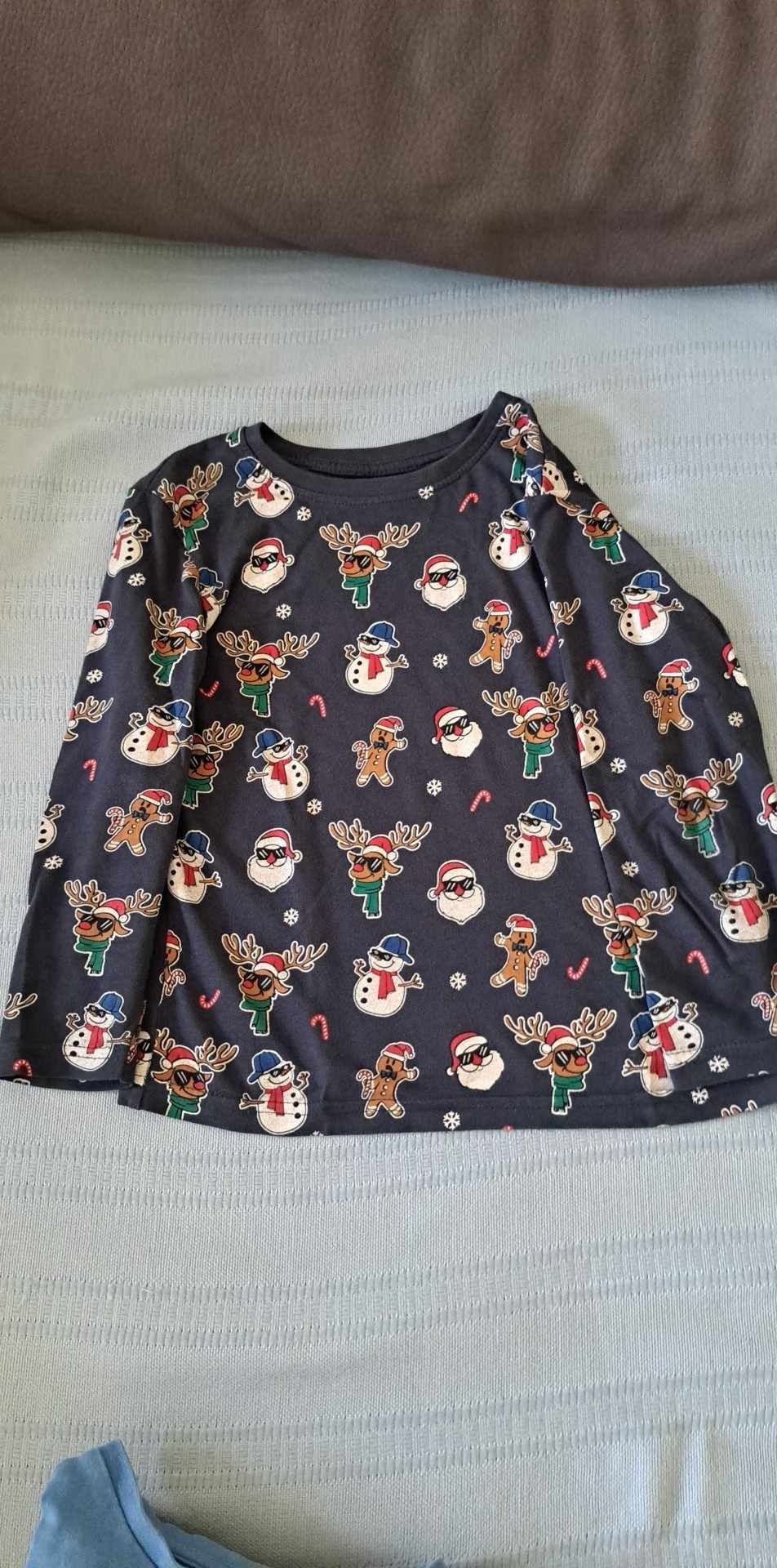 Camisola manga comprida Natal Primark 5/6 anos 116 cm