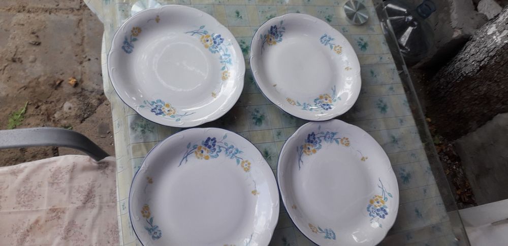 Talerze obiadowe płaskie