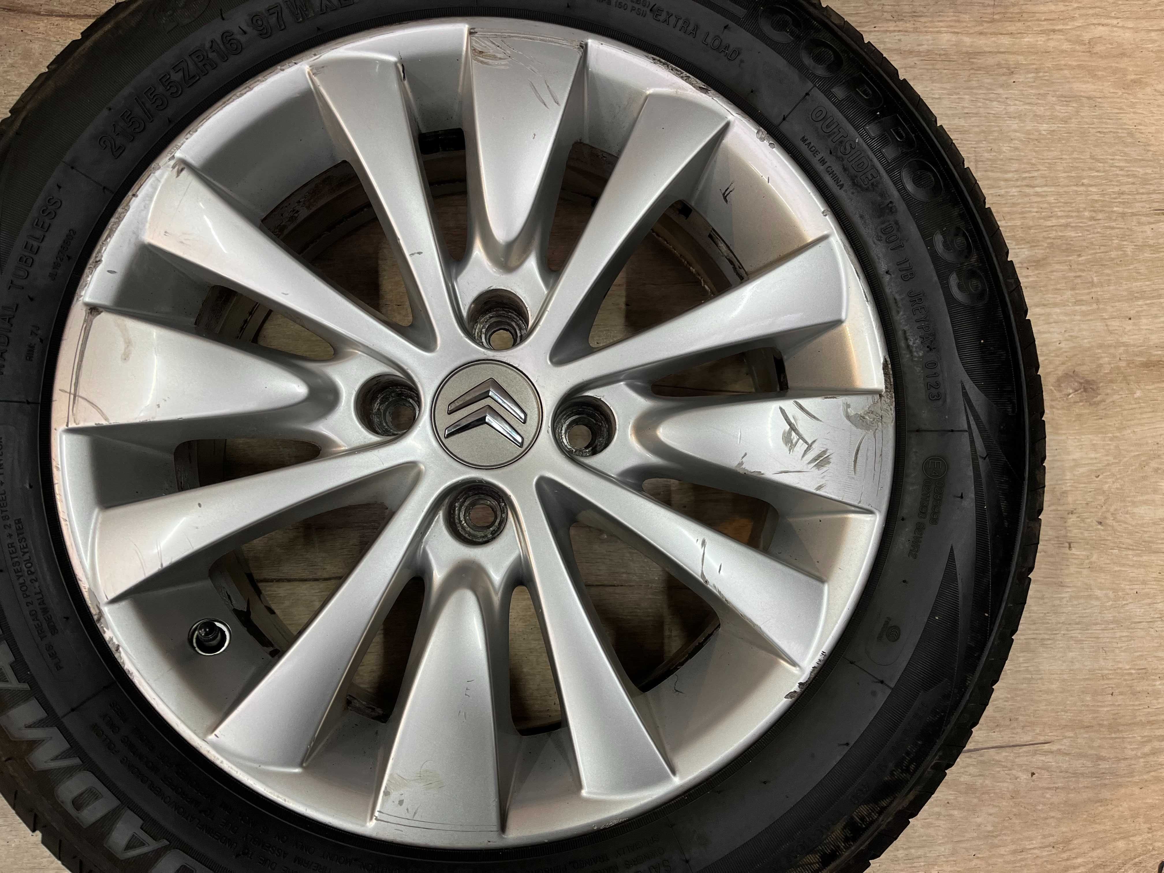 Koła komplet kół felgi Citroen C4 C4 Picasso C5 215/55/R16