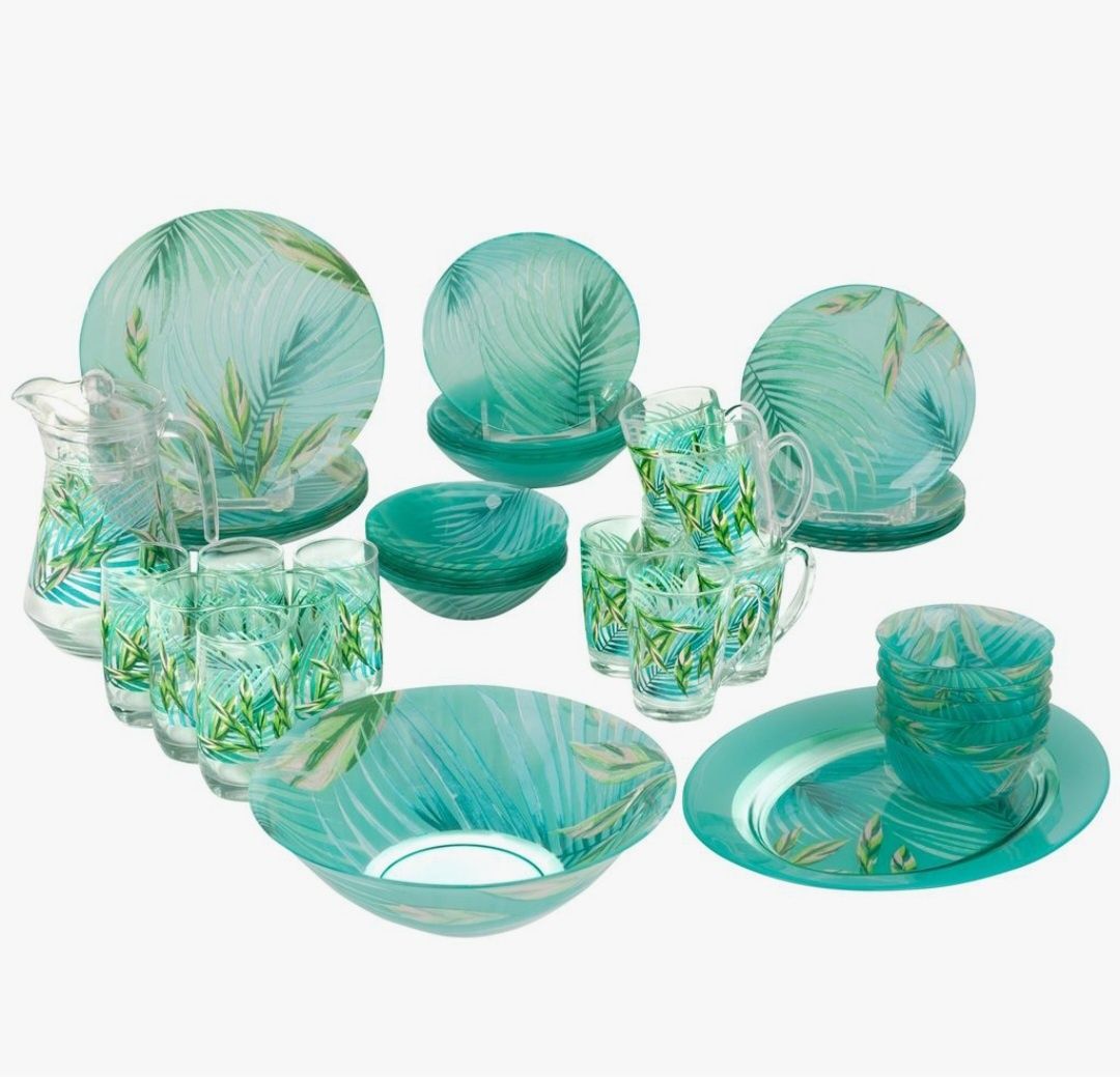 Komplet obiadowy Crazifolia Simply 46 elementów