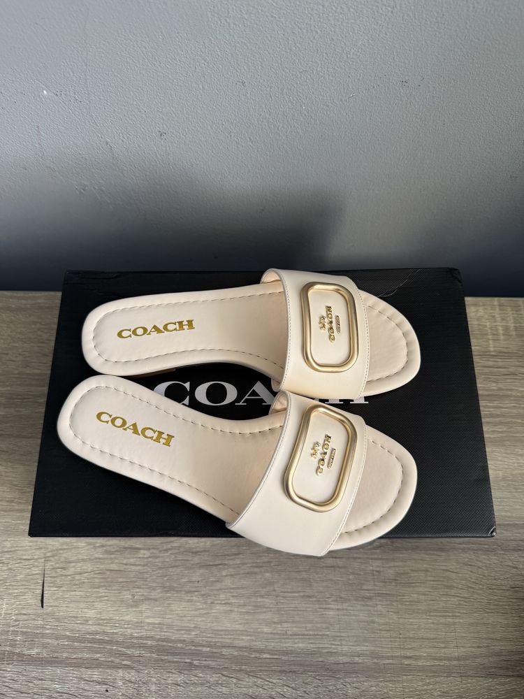 Шльопанці тапочки Coach 37,39