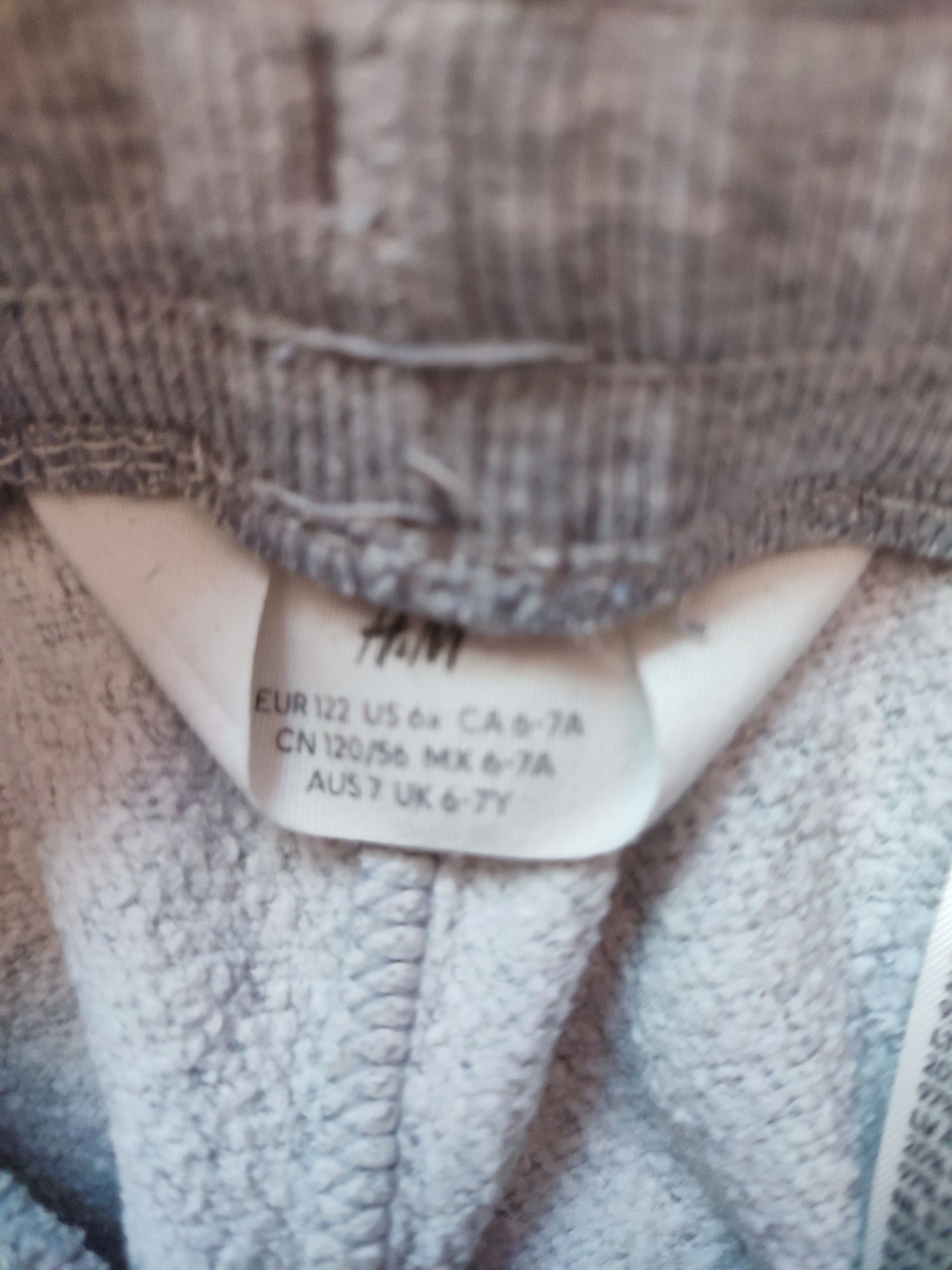Spodnie dresowe H&M rozmiar 122