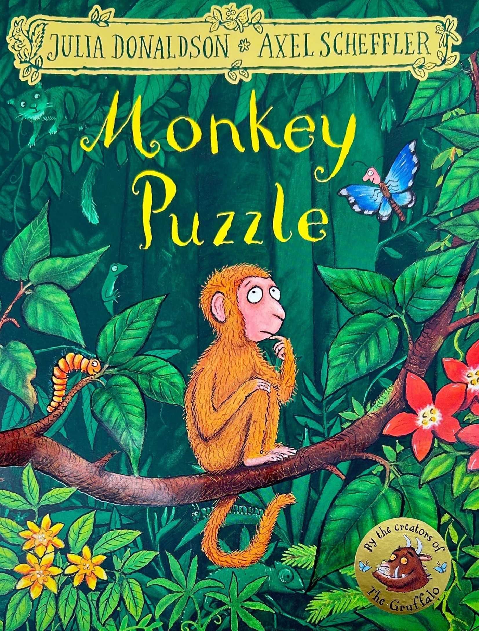 OUTLET Monkey Puzzle	Julia Donaldson książka po angielsku dla dzieci