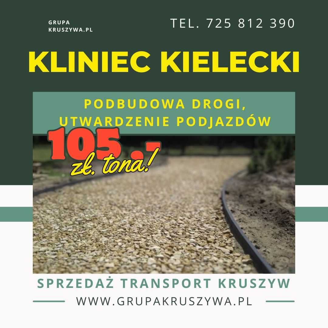 Kruszywo drogowe 0-31,5 dolomitowe Kieleckie Twarde Utwardzenie drogi