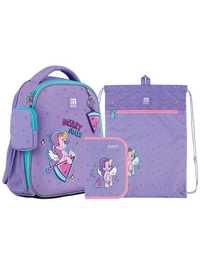 Набір Kite рюкзак пенал сумка для взуття SET_LP24-555S My Little Pony