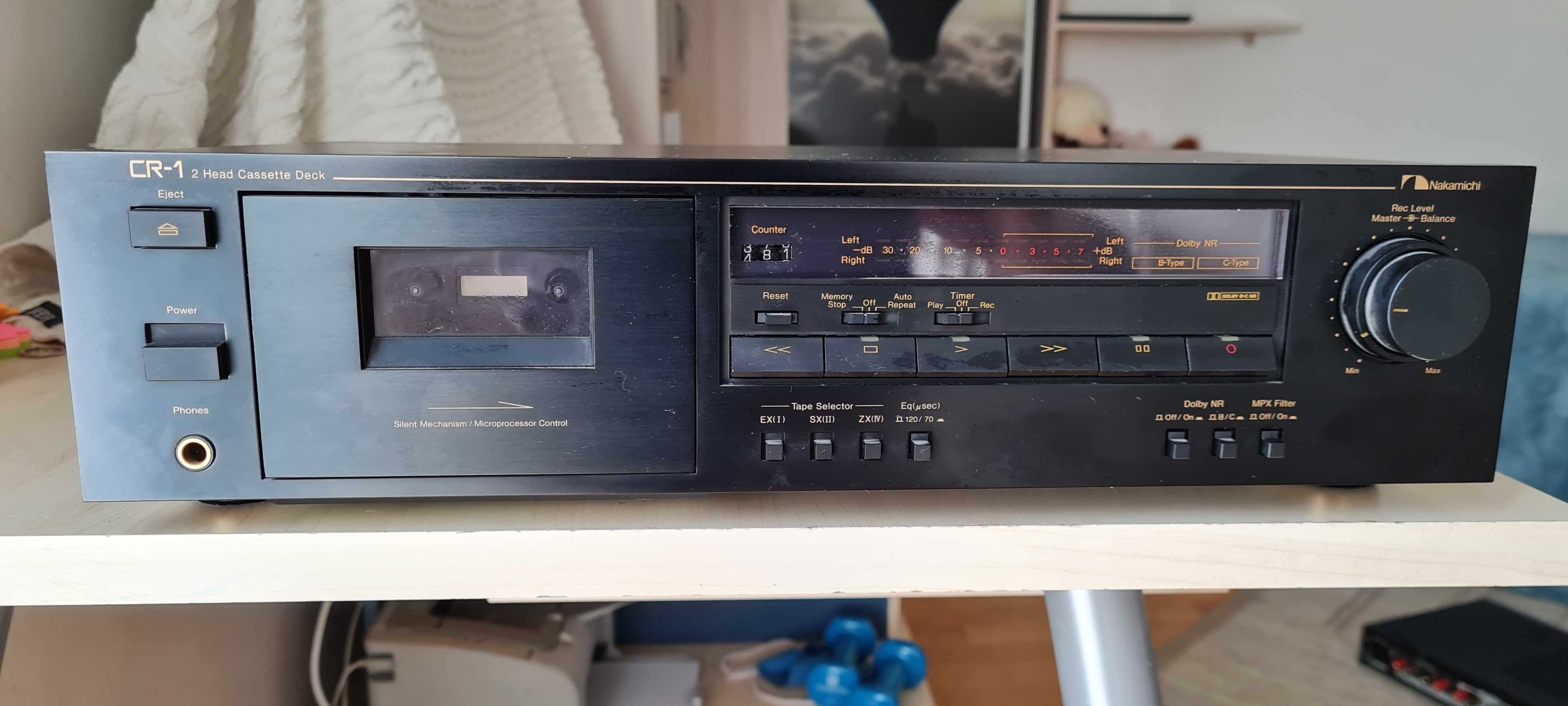 odtwarzacz kasetowy Nakamichi cr-1