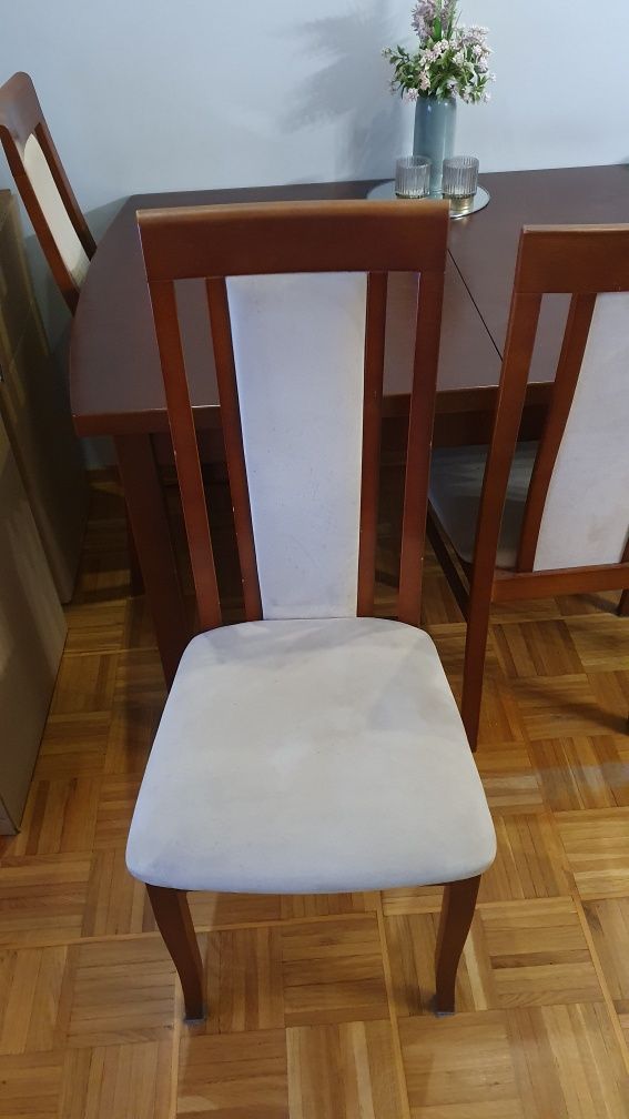 Stół rozkładany 4 krzesła PILNE
